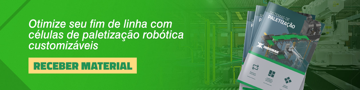 Acesse o catálogo de paletização da Indumak.