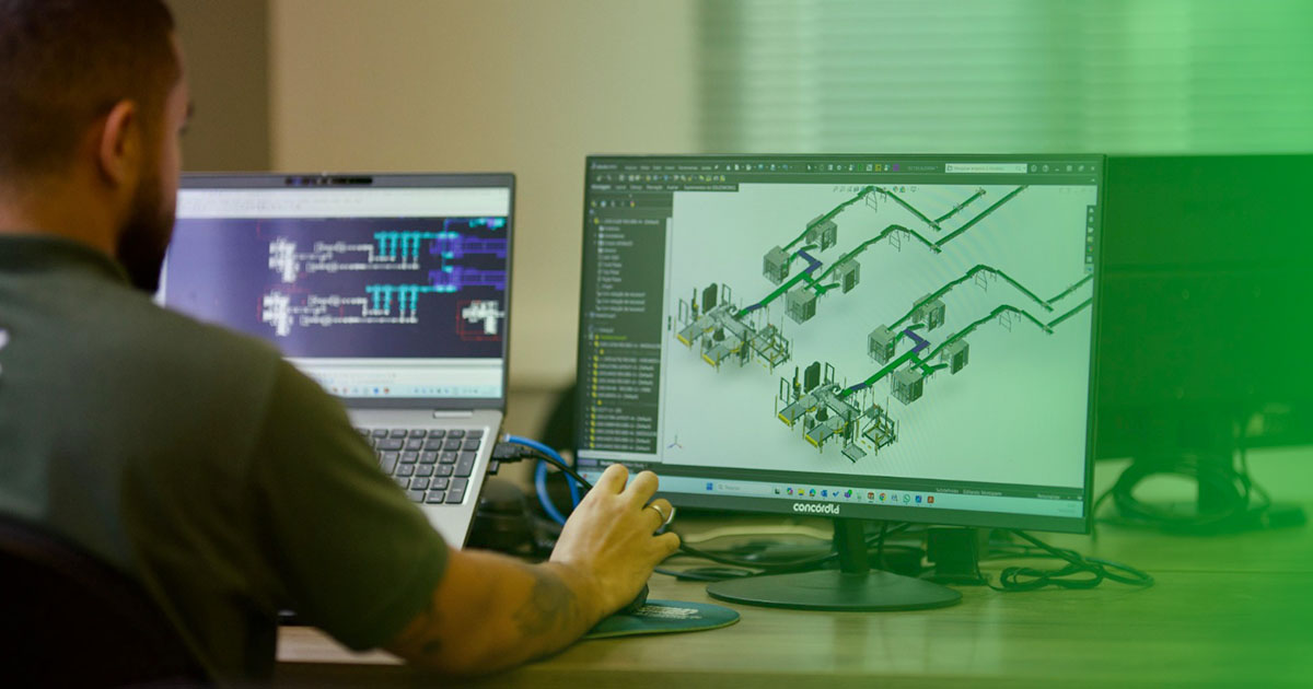 2026: portfólio maior, soluções completas e encaixotamento com robótica