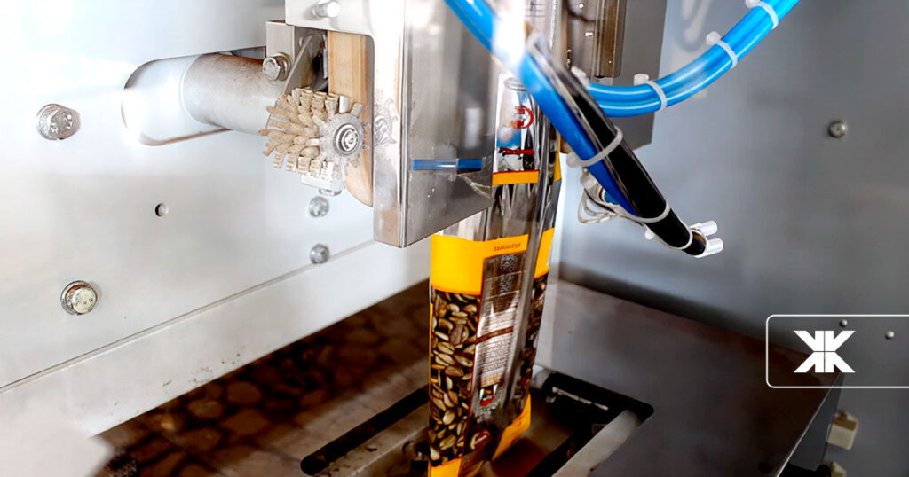 Coffee packaging machine